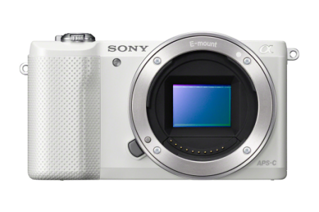 Vollspektrum konvertierte Sony A5000 spiegellose Digitalkamera Weiß