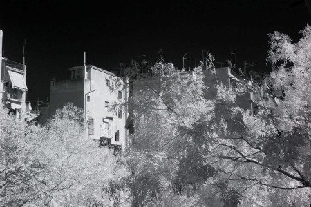 Infrarot 850nm modifizierte Canon 1200D X70 Rebel T5 für Schwarzweißfotografie