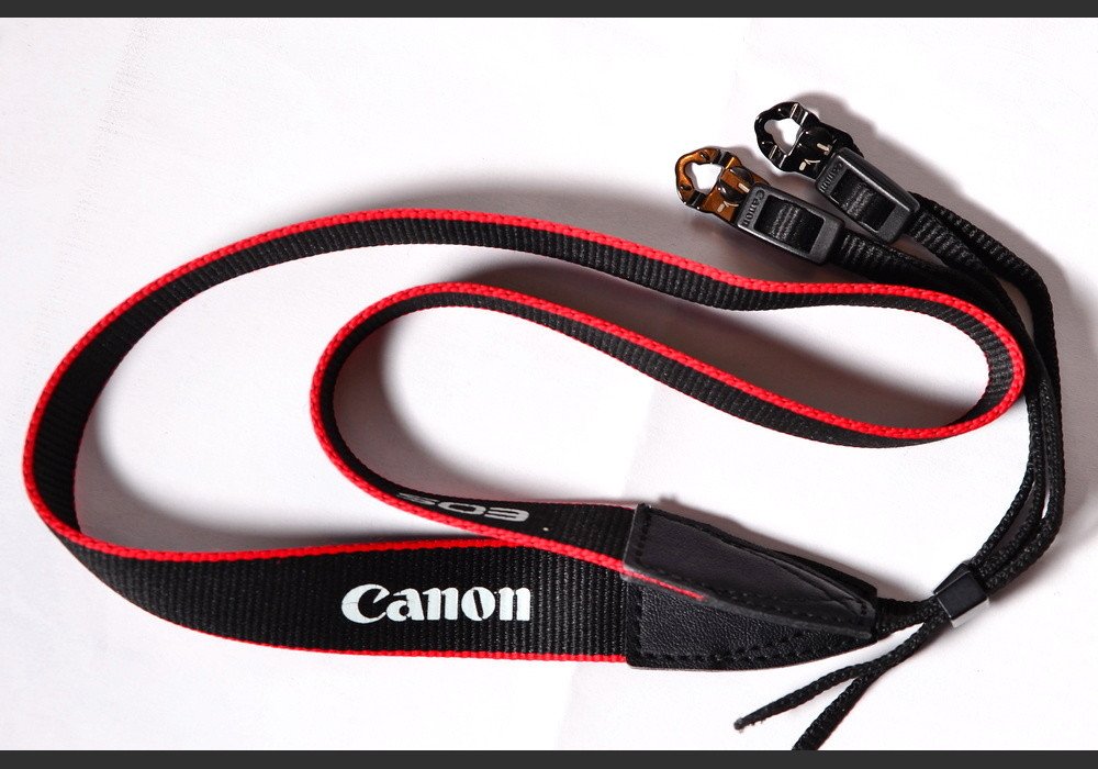 thumbnail image 2 of Canon EOS Official Neck Strap – Brown, From Japan, 5089A026 2 of 5