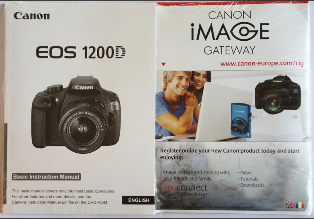 New　Manual　Basic　User　Canon　Instruction　1200D　EOS　Original