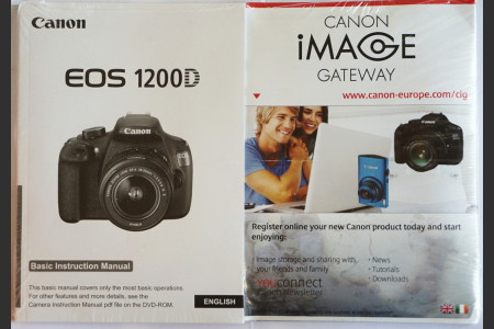 Canon EOS 1200D Basic Instruction User Manual New Original