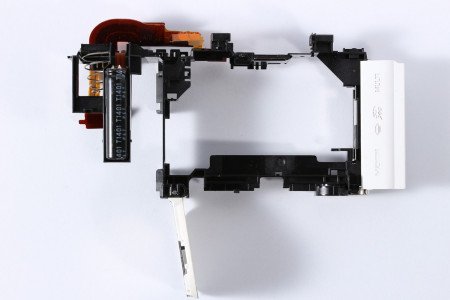 Sony A5000 Flash Capacitor Bracket And Frame White Spare Part Repair