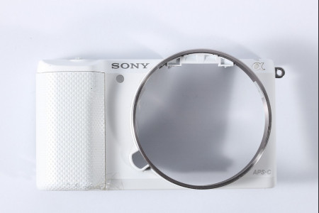 Sony A5000 Front Plastic White Spare Part Repair