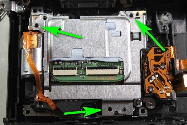 Sony A5000 disassembly