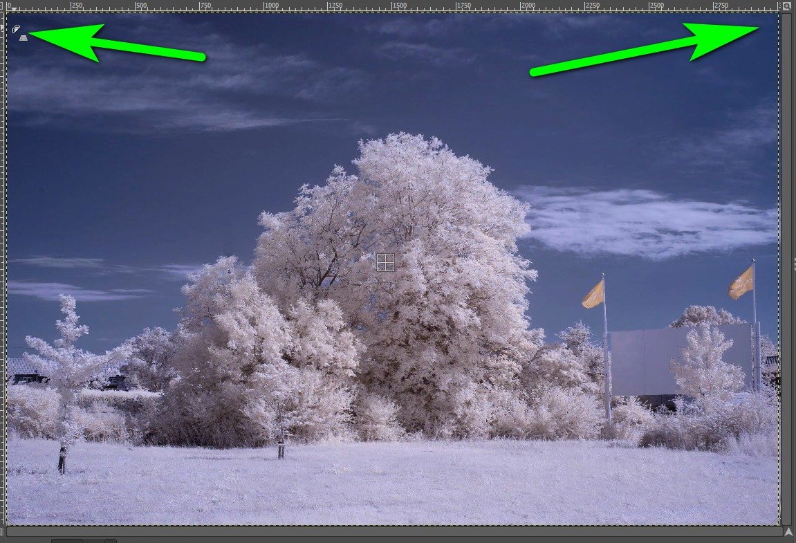 Infrared Image Processing with Gimp - Full Spectrum